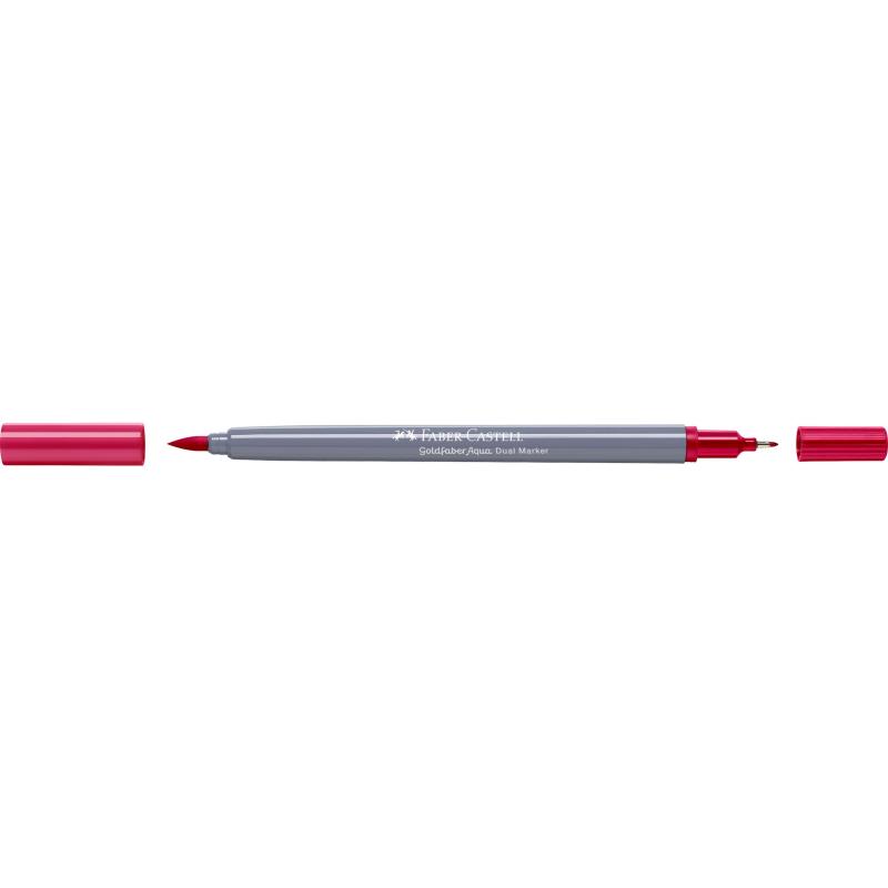 Faber-Castell Goldfaber Aqua Dual Marker 126 permanent karmin